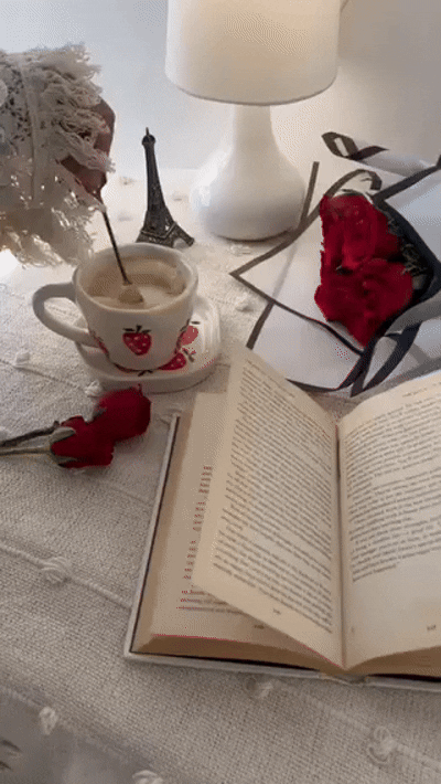 Strawberry Mug and Desert Plate (Set) 🍓