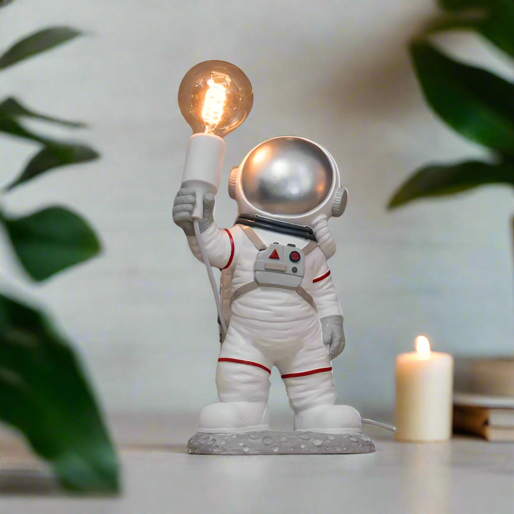Moonwalker Glow Buddy – Golden Astronaut Accent Lamp