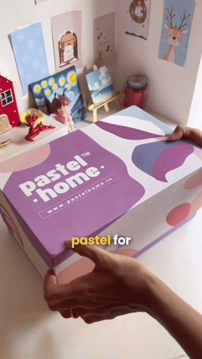 Pastel Home Gift Box - Pink Tulip (Set of 2) | Buy 1 Get 1