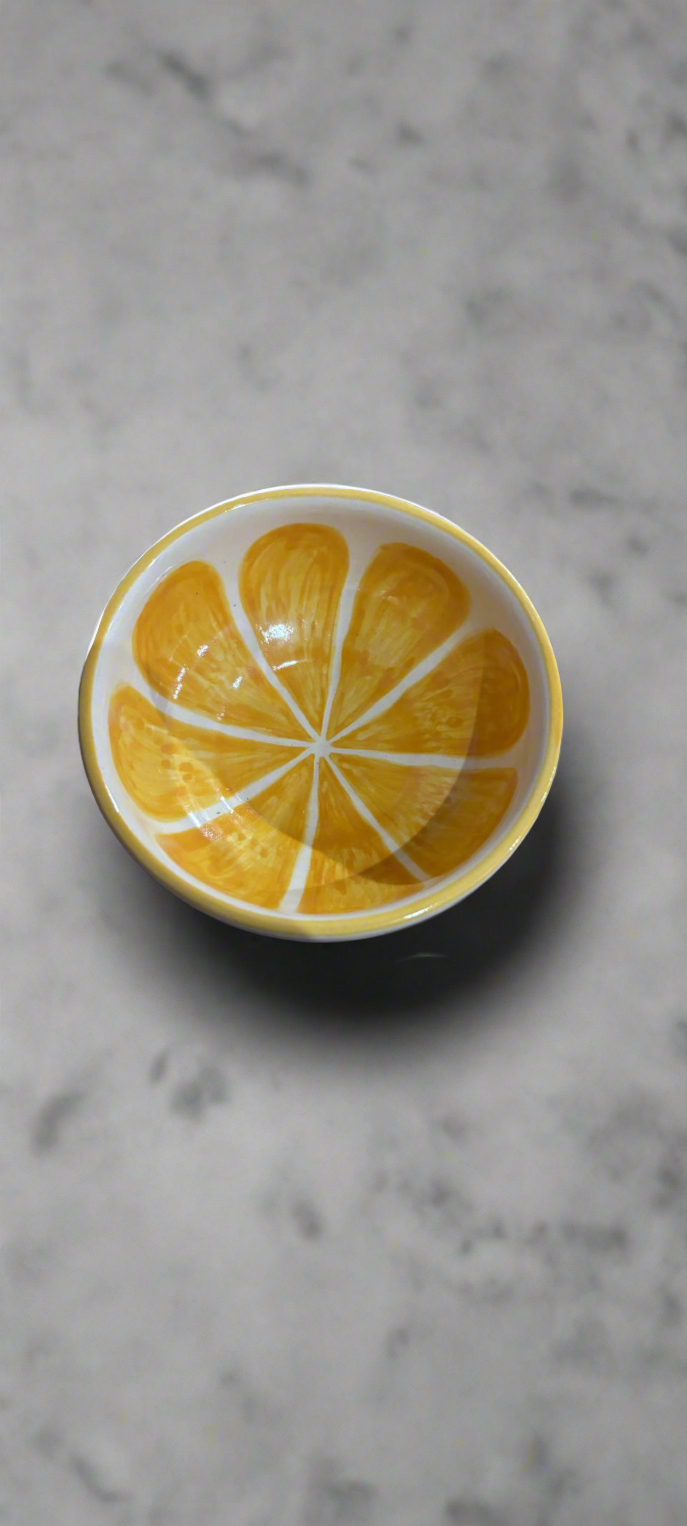 Handpainted Lemon Bowl