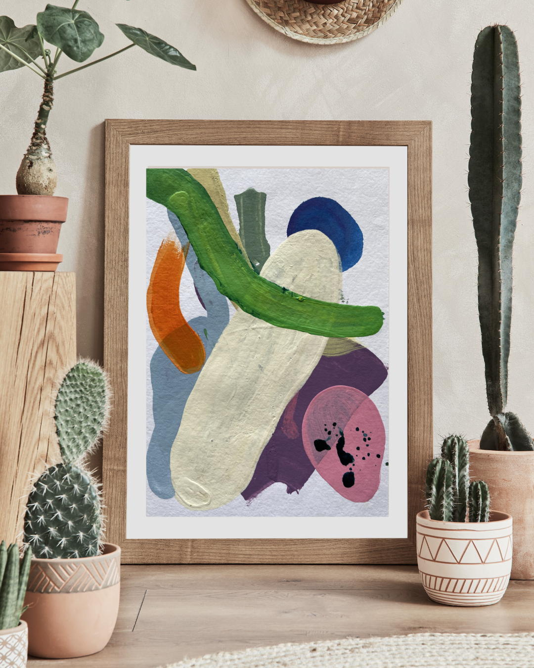 Paint Studies - Acrylic on Paper "Study IV"