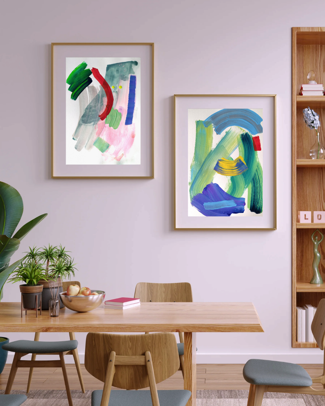 Paint Studies - Acrylic on Paper "Study I"