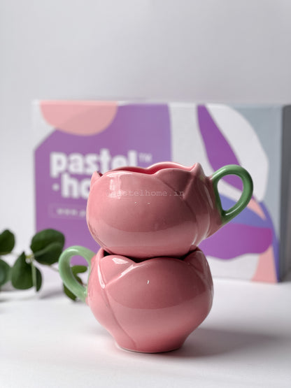 Pastel Home Gift Box - Pink Tulip (Set of 2) | Buy 1 Get 1