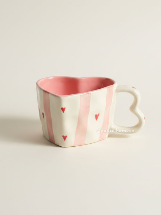 Extra Cute Heart Shape Mug
