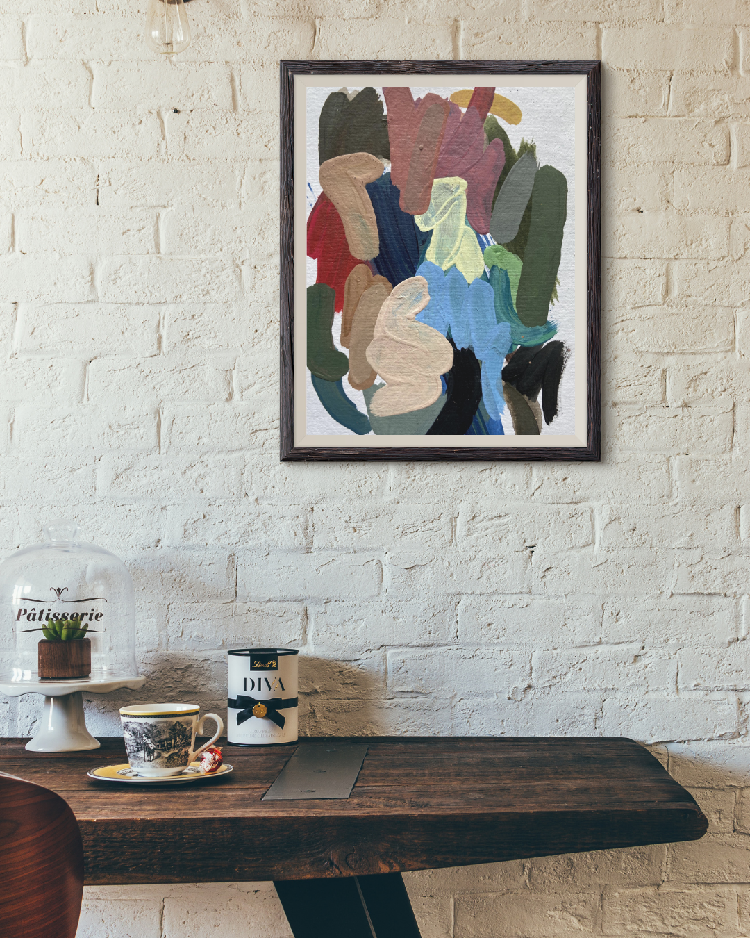 Paint Studies - Acrylic on Paper "Study III"