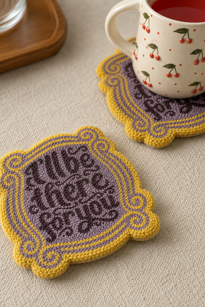 F.R.I.E.N.D.S inspired I’ll Be There For You Mug Rug
