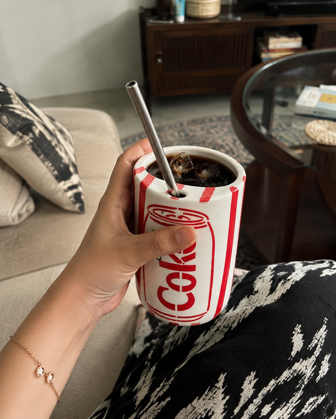 Retro Diet Cola Can Ceramic Mug
