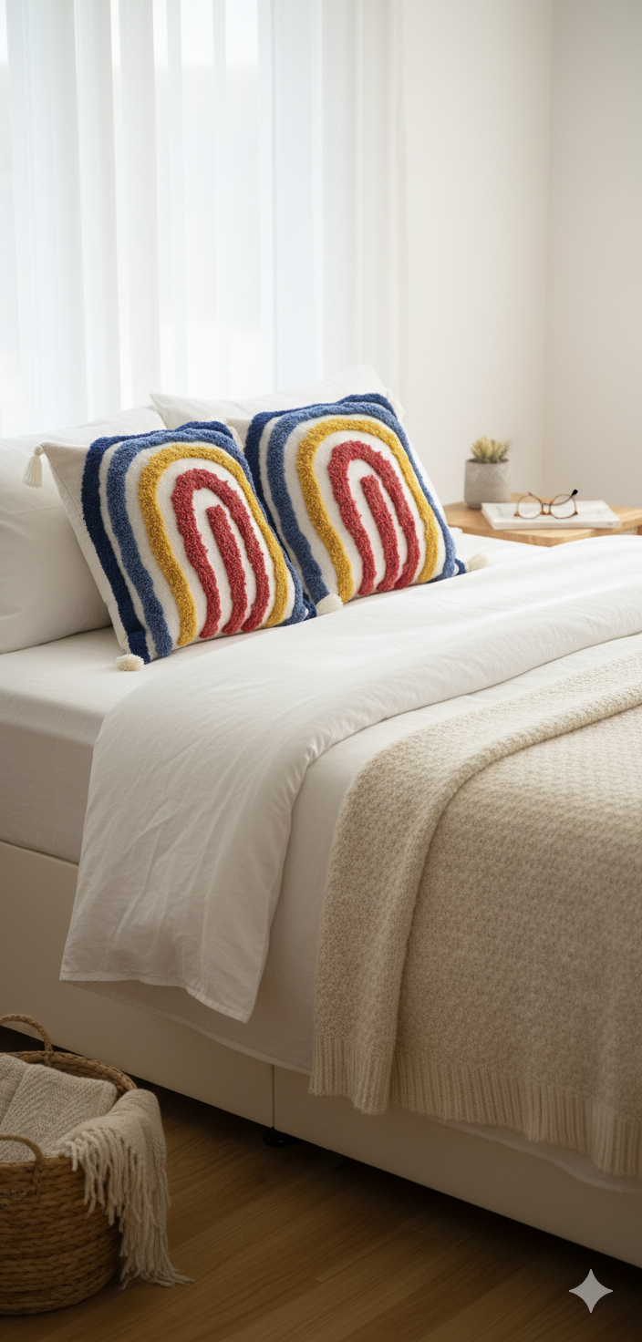 Rainbow Cushion Cover