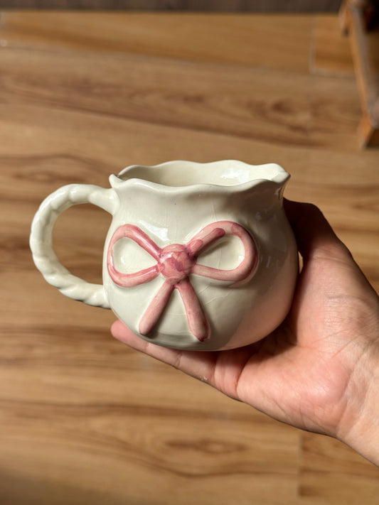 Pink Bow cauldron mug (Preorder)