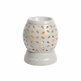 Round Cutwork Electric Ceramic Aroma Diffuser - product view