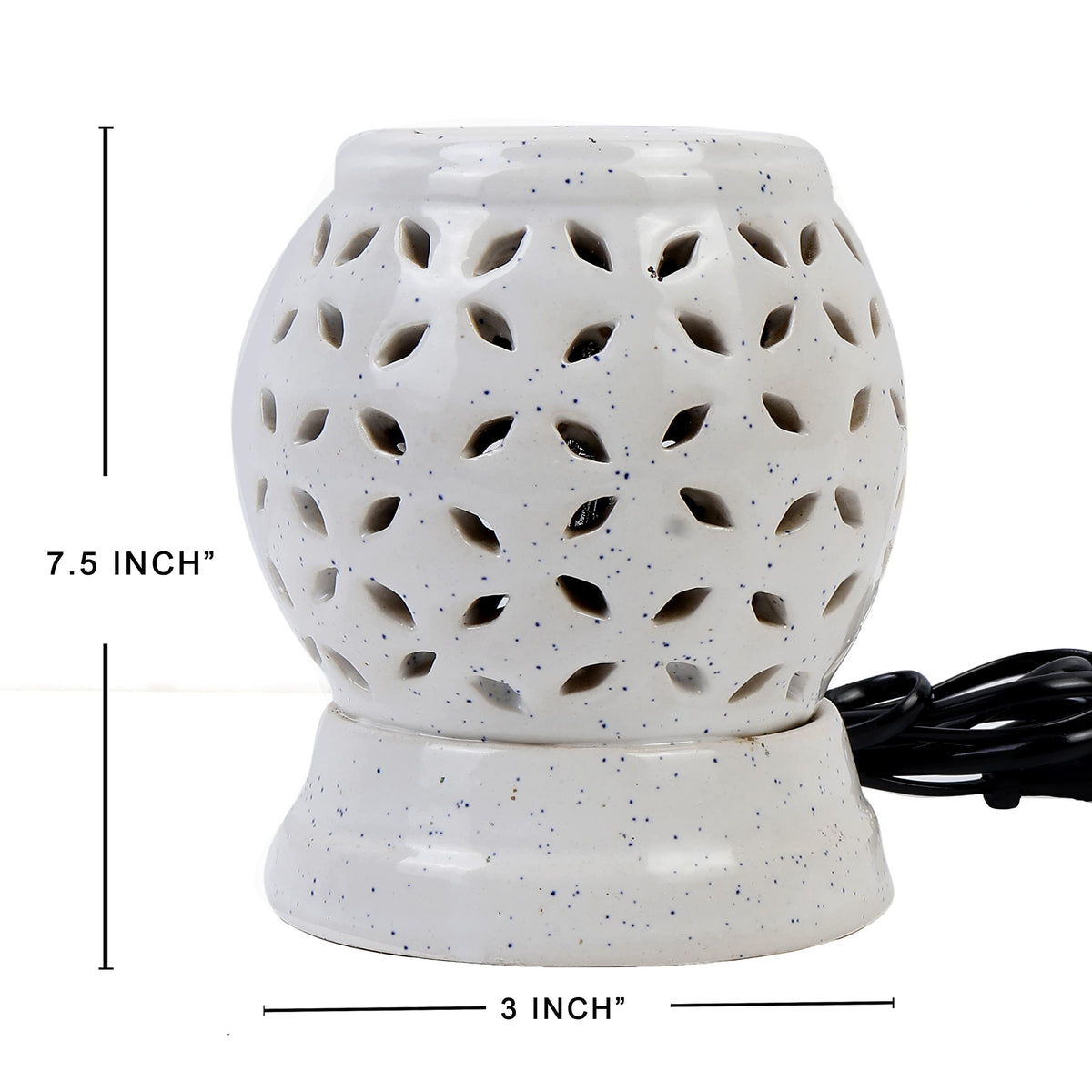 Round Cutwork Electric Ceramic Aroma Diffuser - additional product view