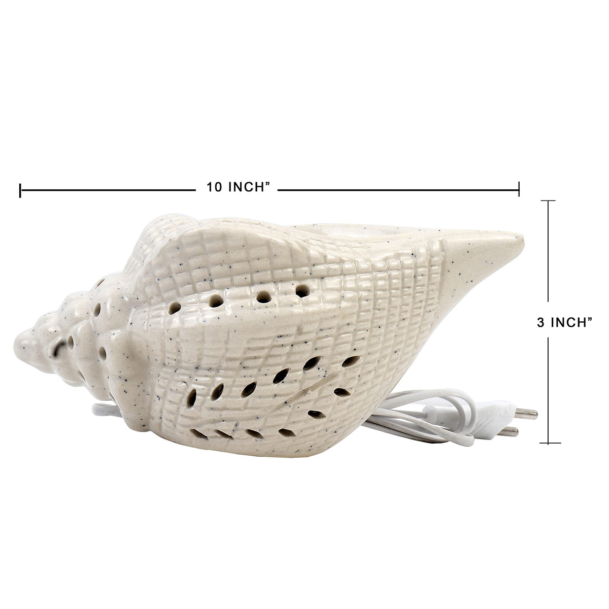 Conch Shape Electric Ceramic Aroma Diffuser - additional product view