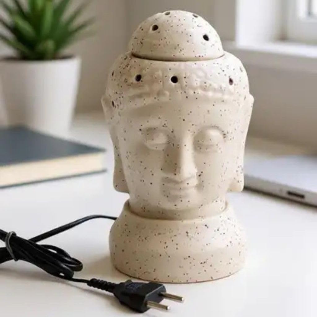 Buddha Shape Electric Ceramic Aroma Diffuser - home lifestyle view