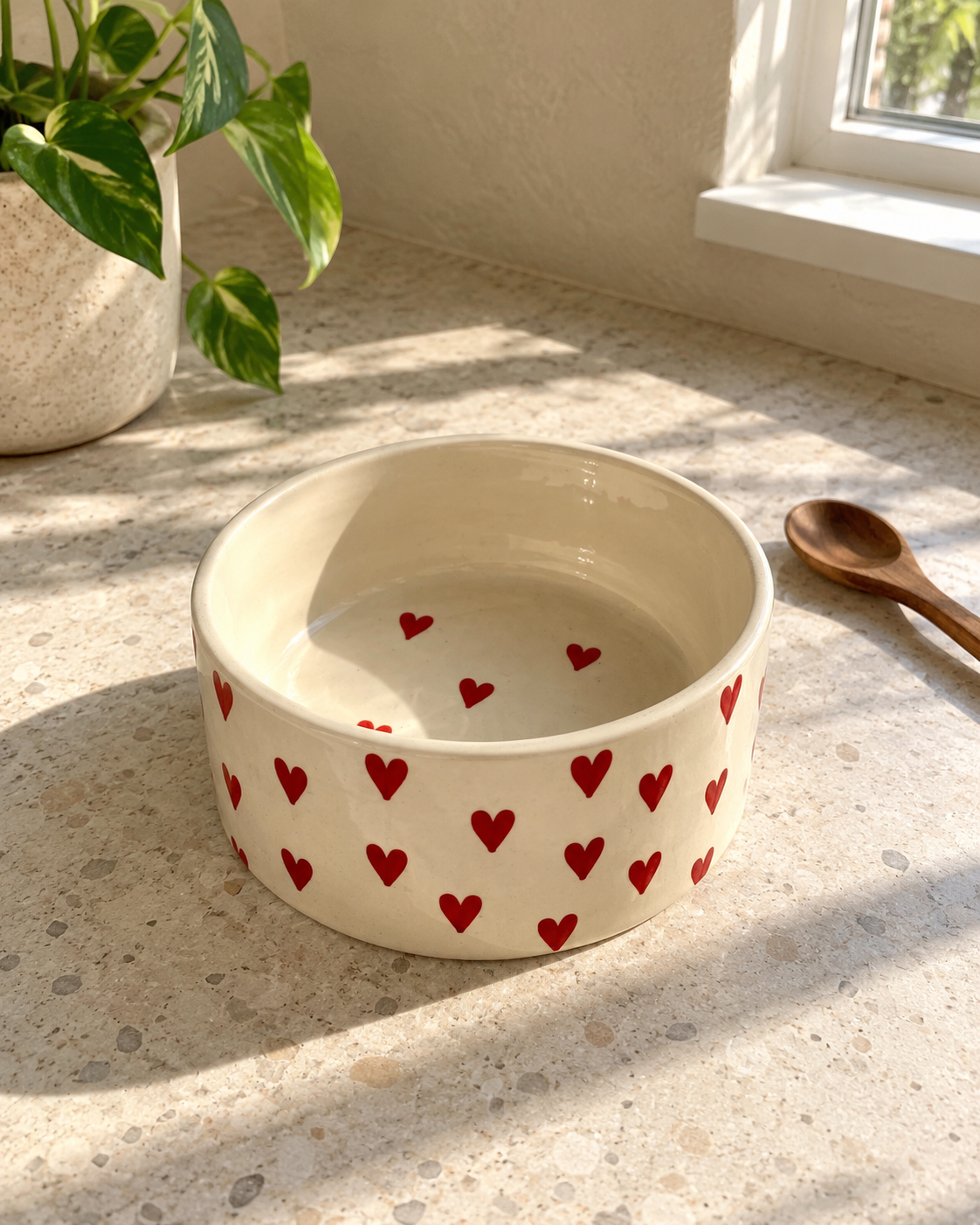 Red Heart Breakfast Bowl — natural lifestyle
